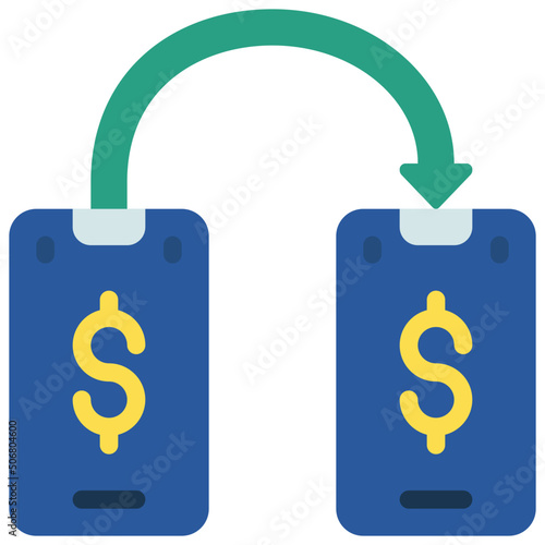 Mobile Transfer Icon
