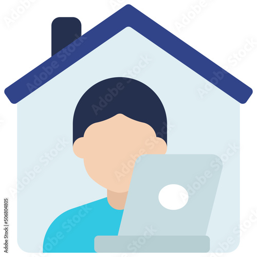 Work From Home Icon