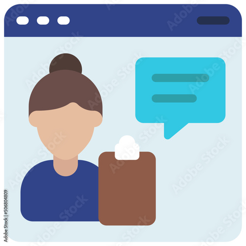 Virtual Assistant Icon