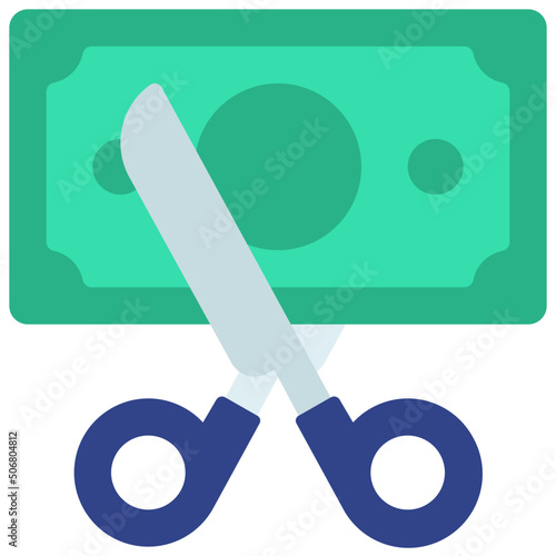 Cut Costs Icon