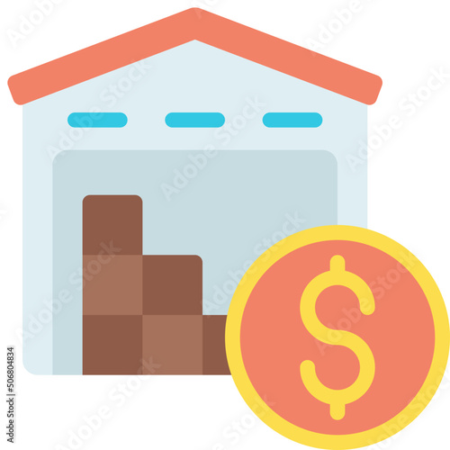 Warehouse Costs Icon