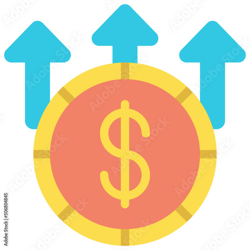 Increased Money Icon