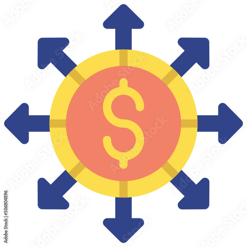 Financial Outsource Icon