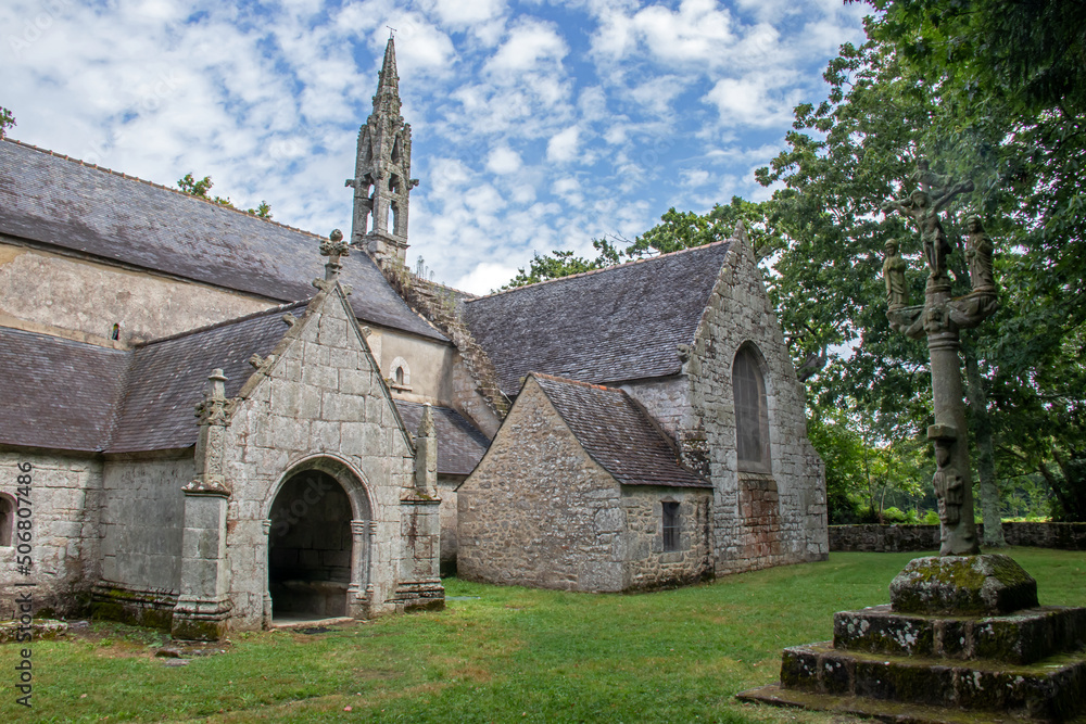 Bénodet. Chapelle Sainte-Brigitte de Perguet. Finistère. Bretagne	