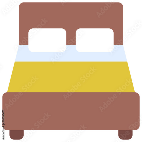 Double Bed Icon