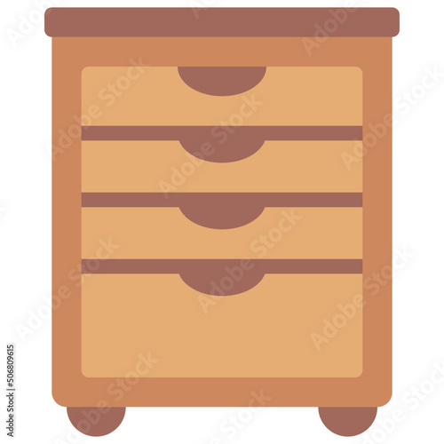 Tall Drawer Unit