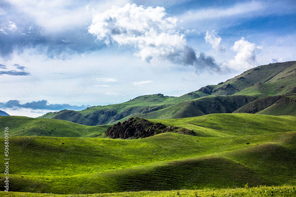 Obraz premium landscape with sky and clouds