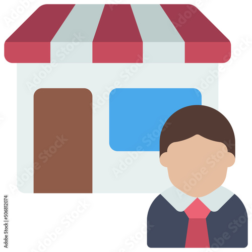 Small Business Owner Icon