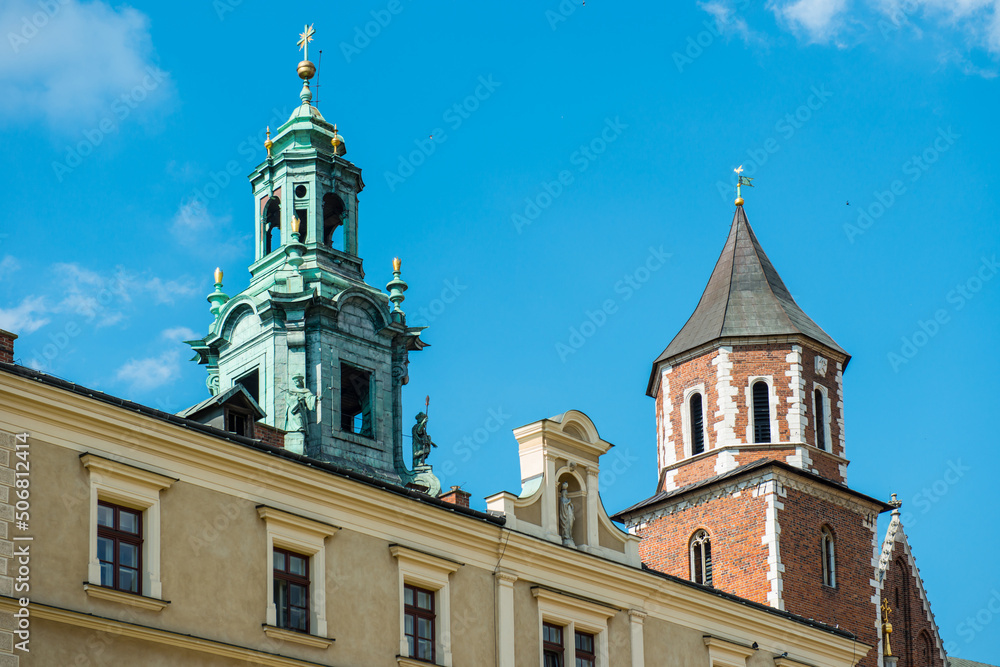 Wawel Cathedral in Krakow , Poland