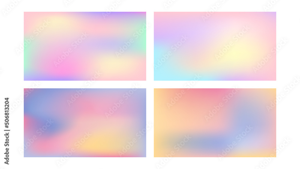 Abstract art, colorful fluid gradient wallpaper, liquid, blend, blurred, modern dynamic hologram design, background for business, presentation, ads, social media, prints, cover, banner, set Abstract art, colorful fluid gradient wallpaper, liquid, blend, blurred, modern dynamic hologram design, background for business, presentation, ads, social media, prints, cover, banner, set