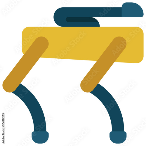 Advanced Robot Dog Icon