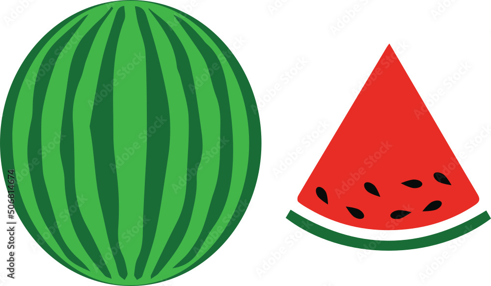 Watermelon svg watermelon fruit svg vector cutfile for cricut and