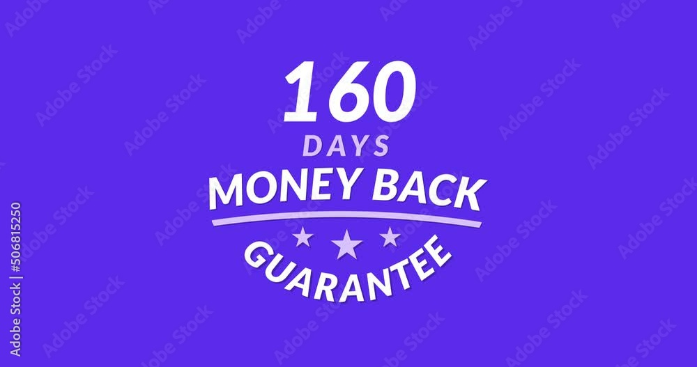 160 Days Money Back Guarantee Modern Animation 160 Days Money Back Guarantee Modern Animation