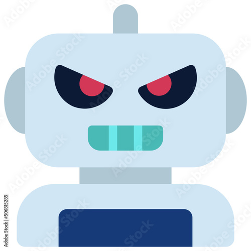 Evil Robot Icon