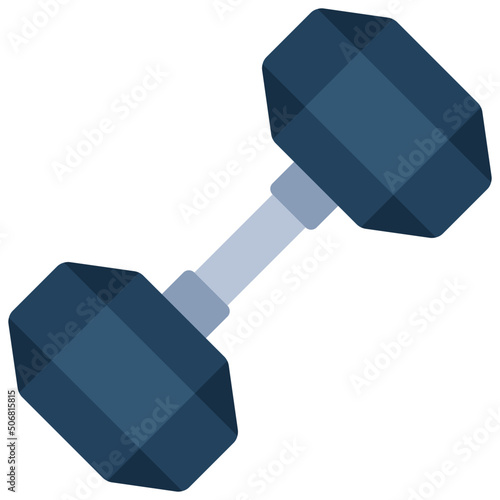 Hex Dumbbell Icon