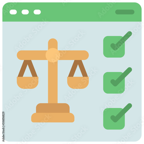 Legal Requirements Icon