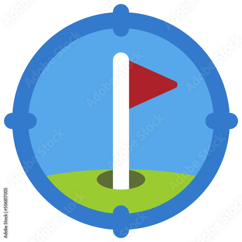 Rangefinder scope Icon