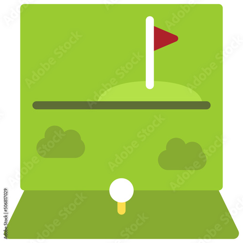Indoor Golf Screen Icon