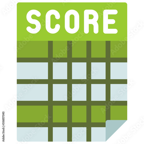 Score Card Icon
