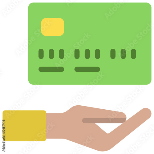 Give Credit Card Icon