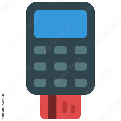 Payment Card Machine Icon