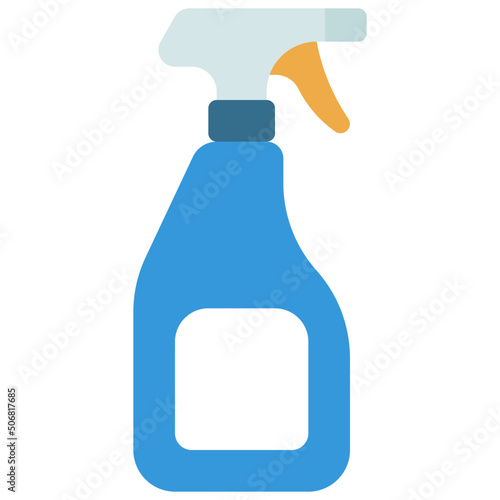 Cleaning Spray Bottle Icon