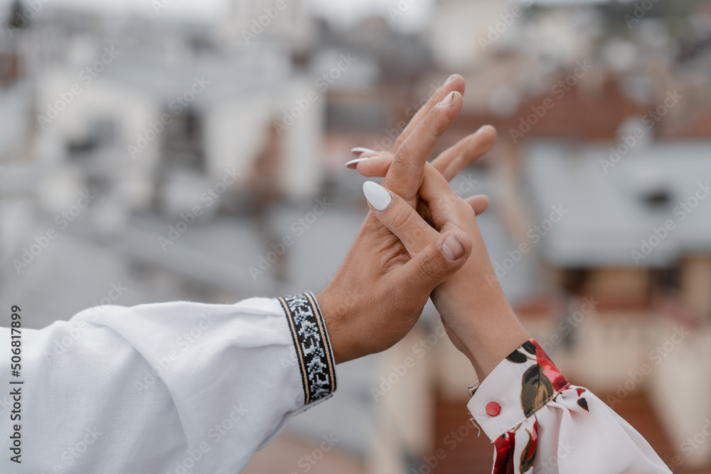 Fototapeta premium hands of the person