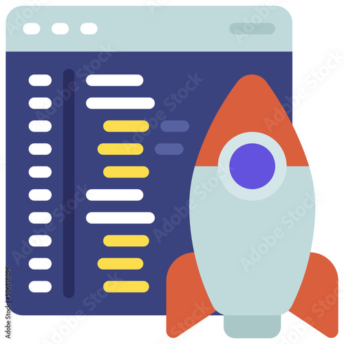 Launch Code Icon