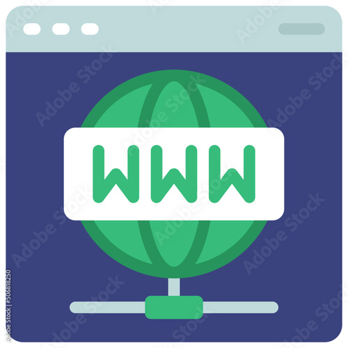 Website Hosting Icon