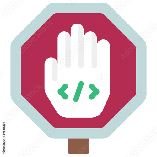 Stop Code Action Icon