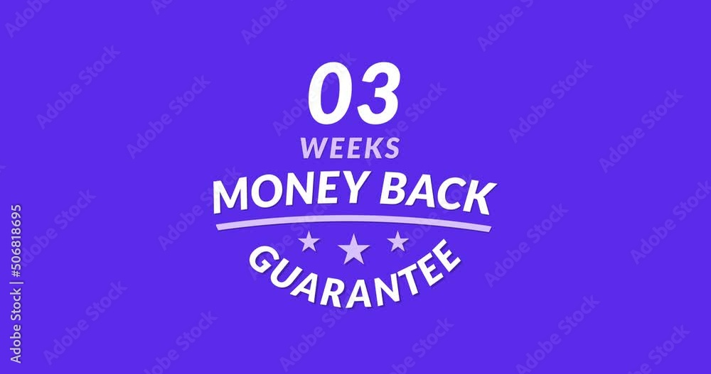 3 weeks money back guarantee modern animation 3 weeks money back guarantee modern animation