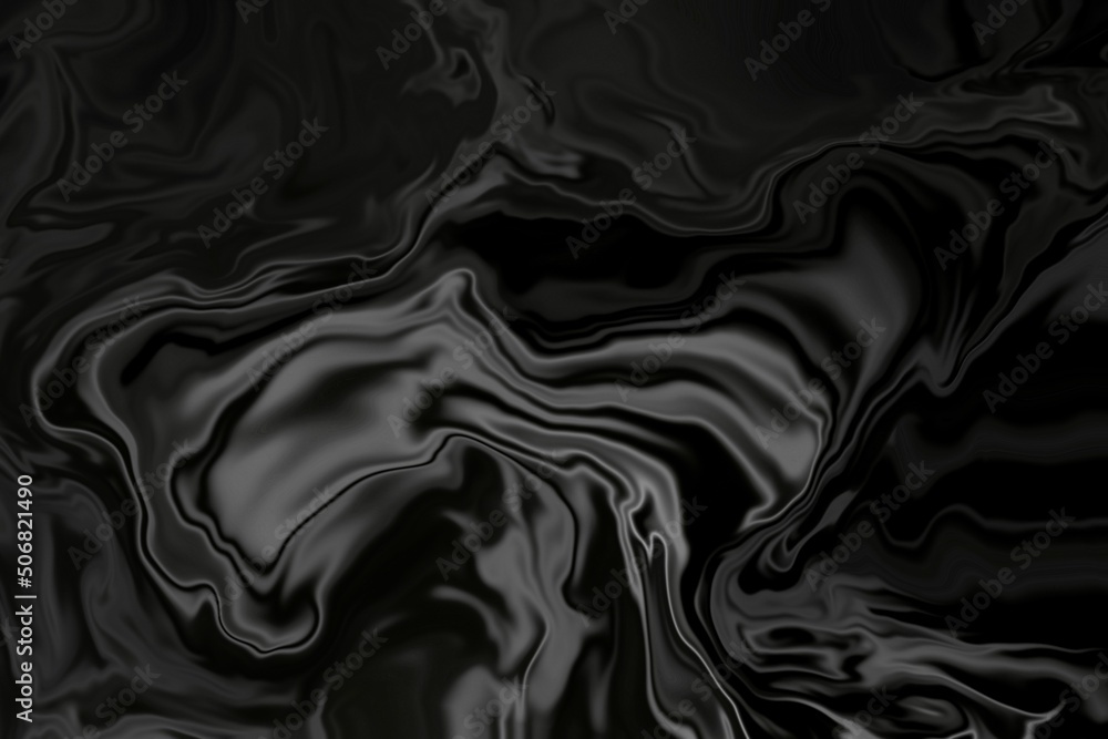 Obraz premium Black Liquify Motion background