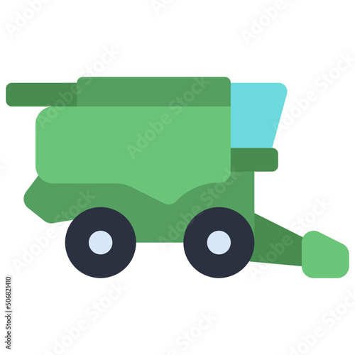 Combine Harvester Icon