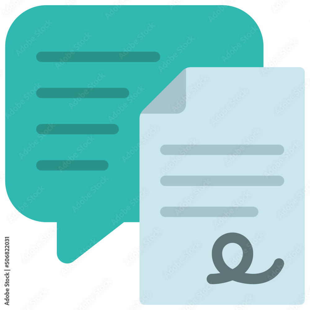 Message Contract Icon Message Contract Icon