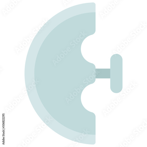 Semi Circle Blade Icon