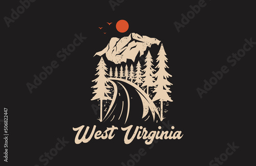 West Virginia Vintage Landscape Design