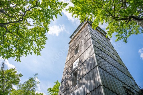 Lookout tower on Vlci hora photo