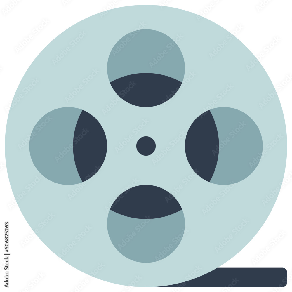 Fototapeta premium Film Reel Icon