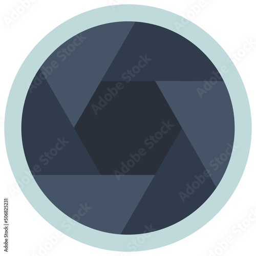 Camera Lens Aperture Icon