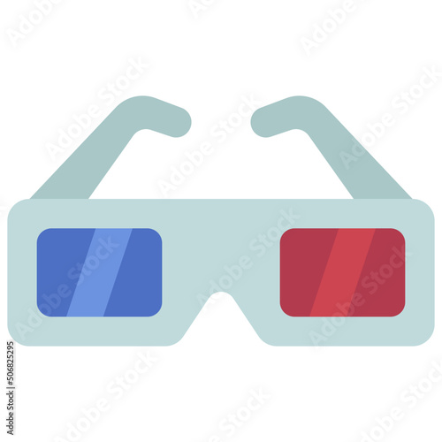 3D Glasses Icon