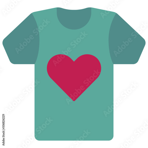 Love T Shirt Icon