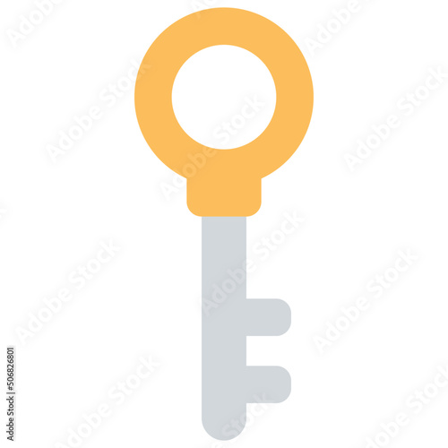 Two Tone Key Icon