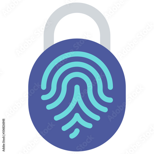 Biometric Lock Icon