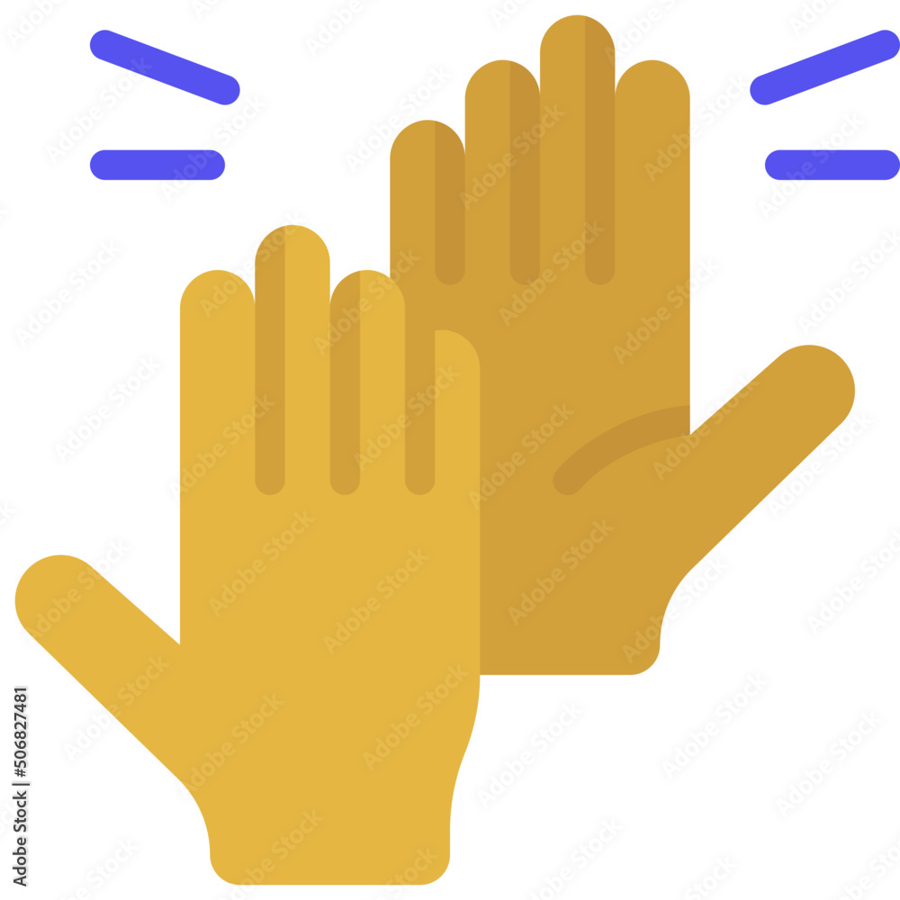 Fototapeta premium High Five Icon
