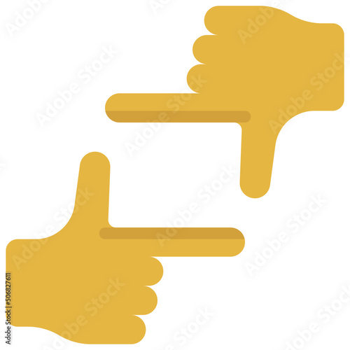 Framing Hands Icon
