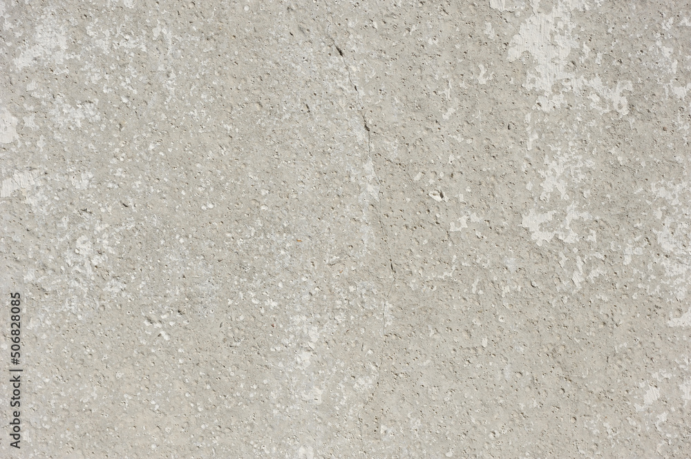 Rough texture of gray plaster on the wall, abstract material texture