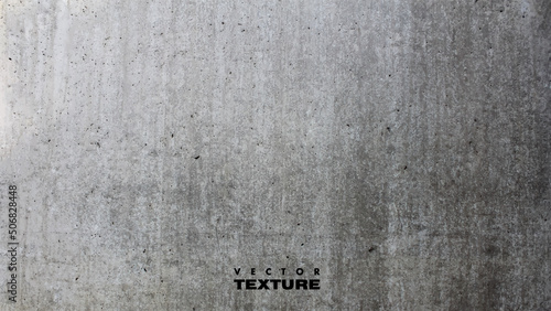 polished gray concrete texture for your goals in design. grey abstract cement wall background. vector illustration