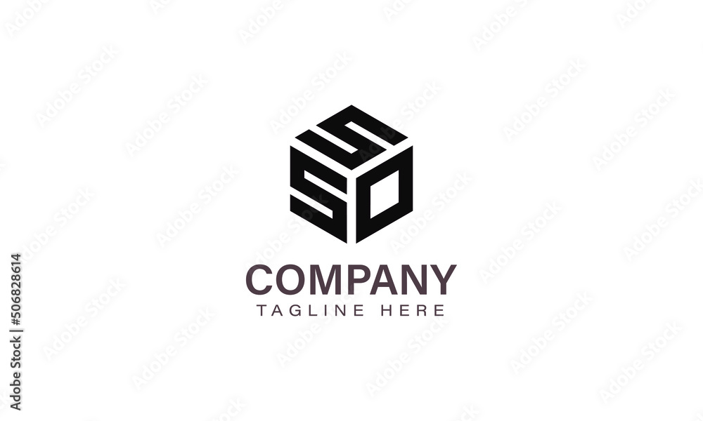 Letter SSO Logo, Three Letter Logo, Alphabet S S O Hexagon Shape Vector Icon Template Letter SSO Logo, Three Letter Logo, Alphabet S S O Hexagon Shape Vector Icon Template