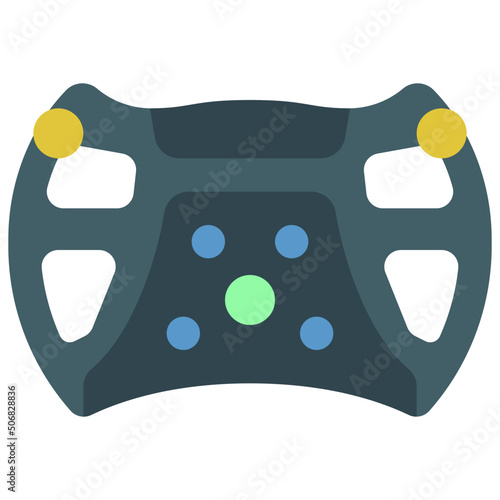 Formula 1 Steering Wheel Icon