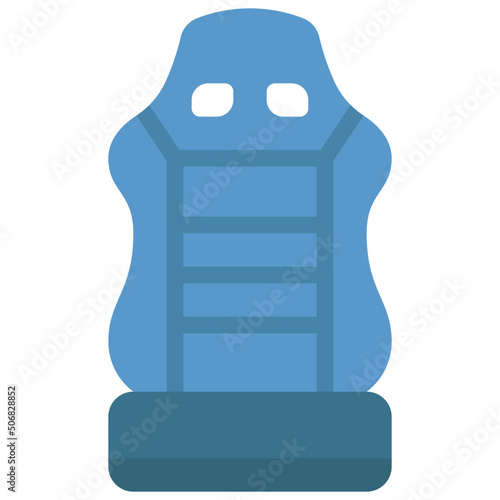 Car Bucket Seat Icon